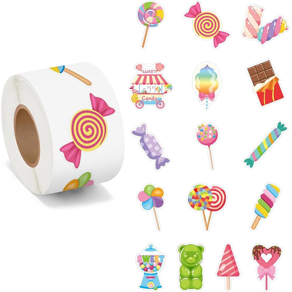 500Pcs Easter Stickers 1.2in Spring Happy Easter Bunny Stickers Roll 9 Designs Waterproof Self-Adhesive Rabbit Sticker for Holiday Party Envelopes Scrapbook Decorations Supplies