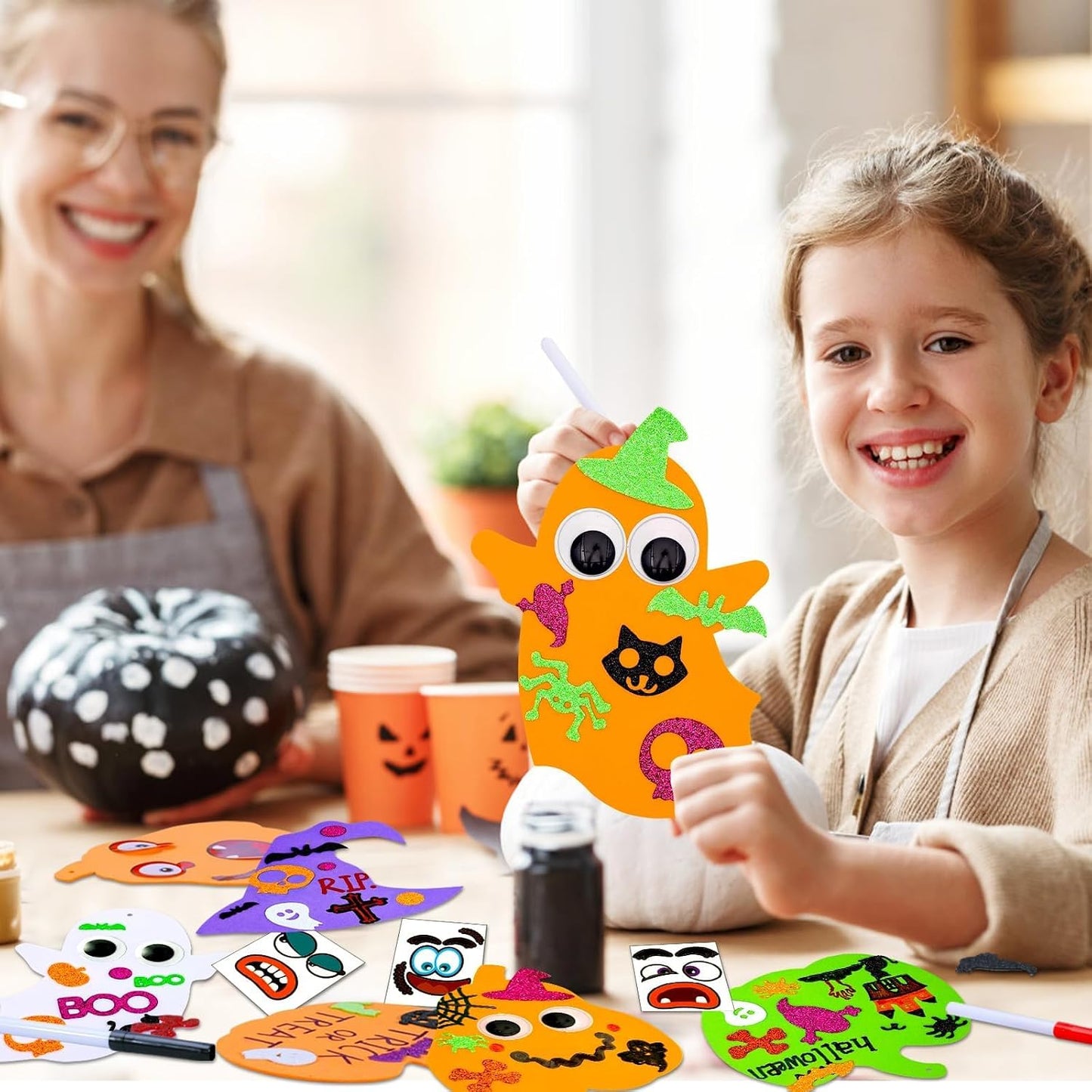 Garma Christmas Crafts for Kids 330PCS Foam Stickers DIY Art Craft Kit