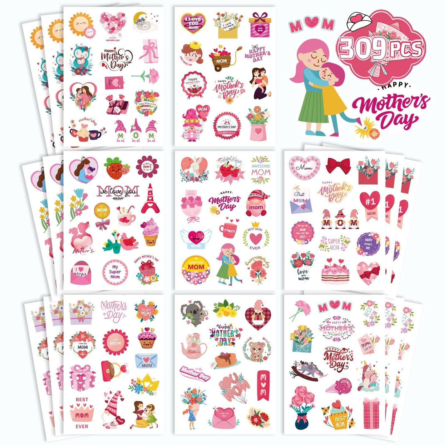 Fall Stickers Autumn Stickers 640PCS Thanksgiving Stickers for Kids Autumn
