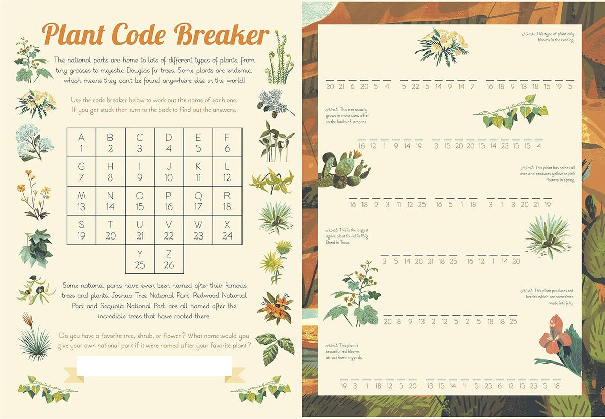 National Parks of the USA: Activity Book: With More Than 15 Activities, A Fold-out Poster, and 50 Stickers! (Americana, 2)