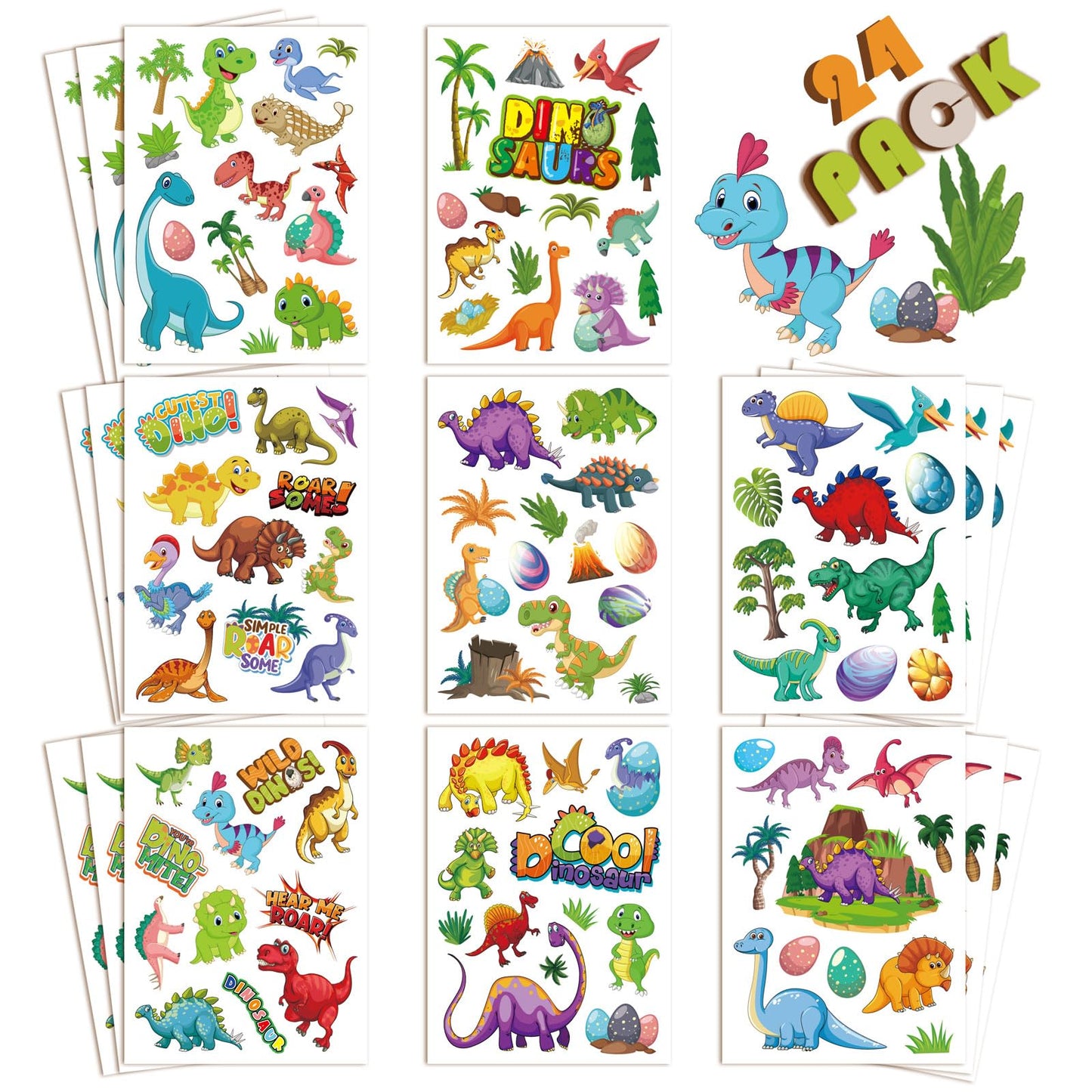 24 Sheets Summer Pool Beach Stickers Luau Hawaii Sun Stickers Beach Watermelon Beer Ice Cream Pineapple Sticker for Hawaii Tropical Party Decoration Sticker Summer Holiday Party Favors