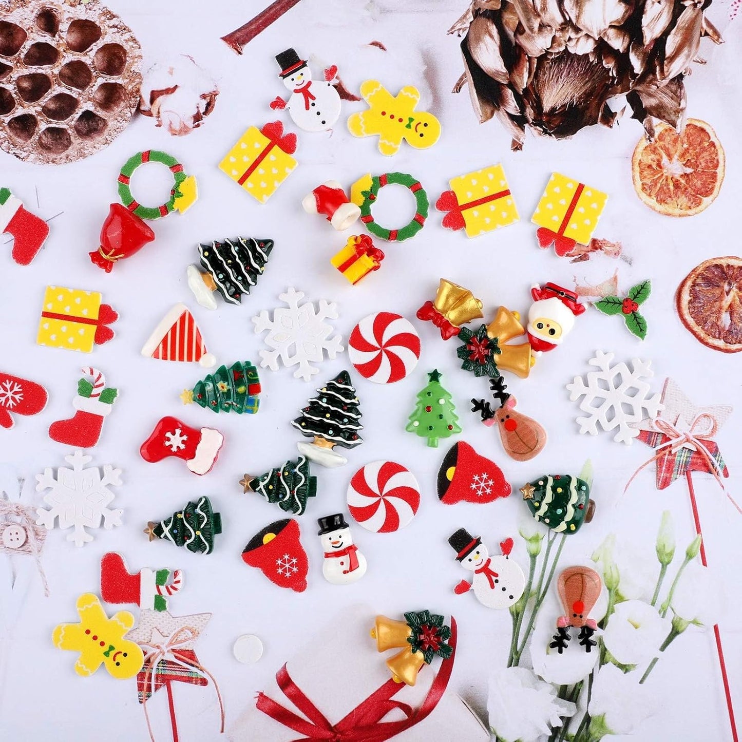 Motarto 600 Pieces Christmas Theme Foam Stickers Assorted Shapes Christmas Styles DIY Crafts Stickers for Xmas Home Holiday Party Decorations