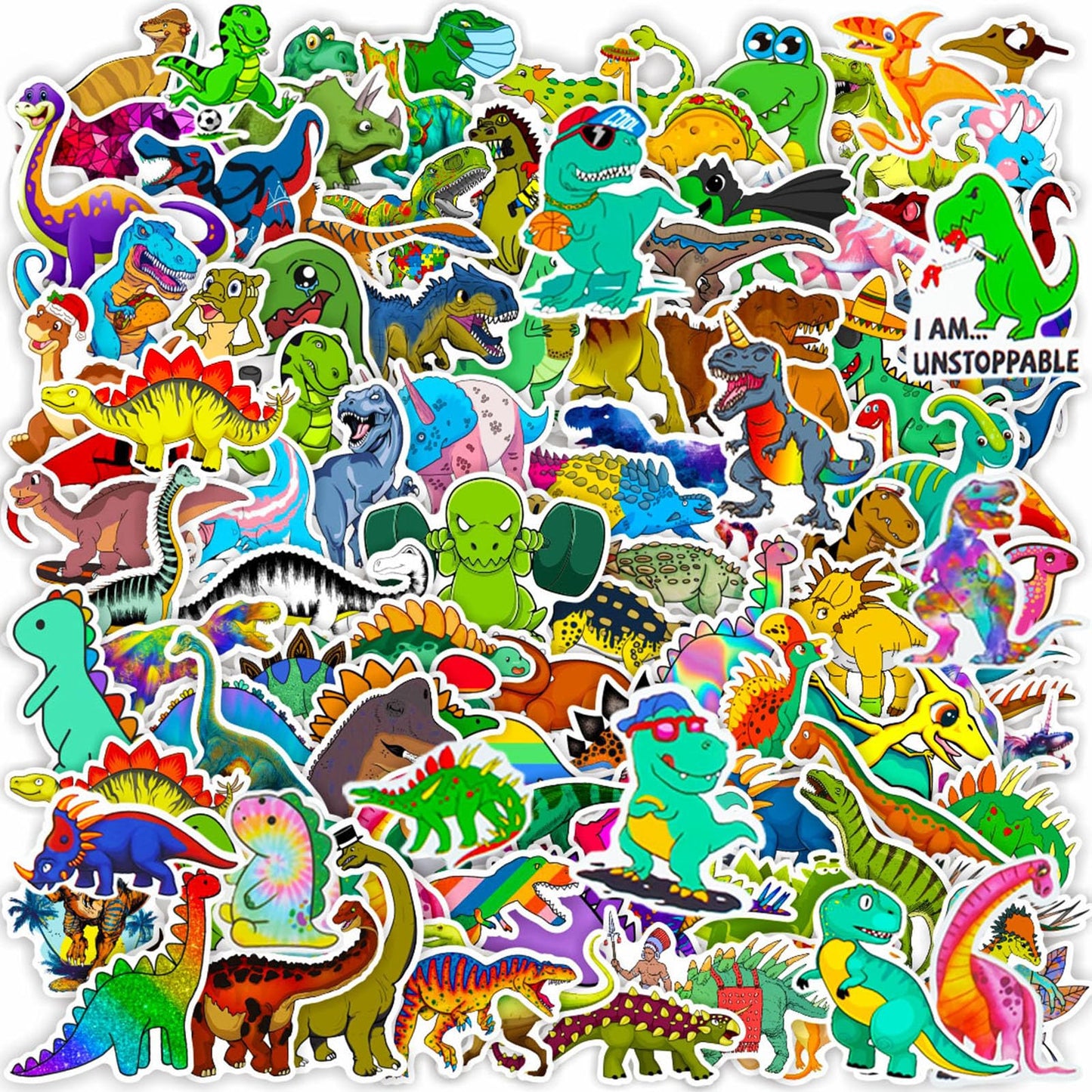 Halloween Stickers, 100Pcs Halloween Pumpkin Theme Stickers Bulk, Vinyl Waterproof Halloween Holiday Party Sticker, Halloween Holiday Gifts for Kids Teens Adults
