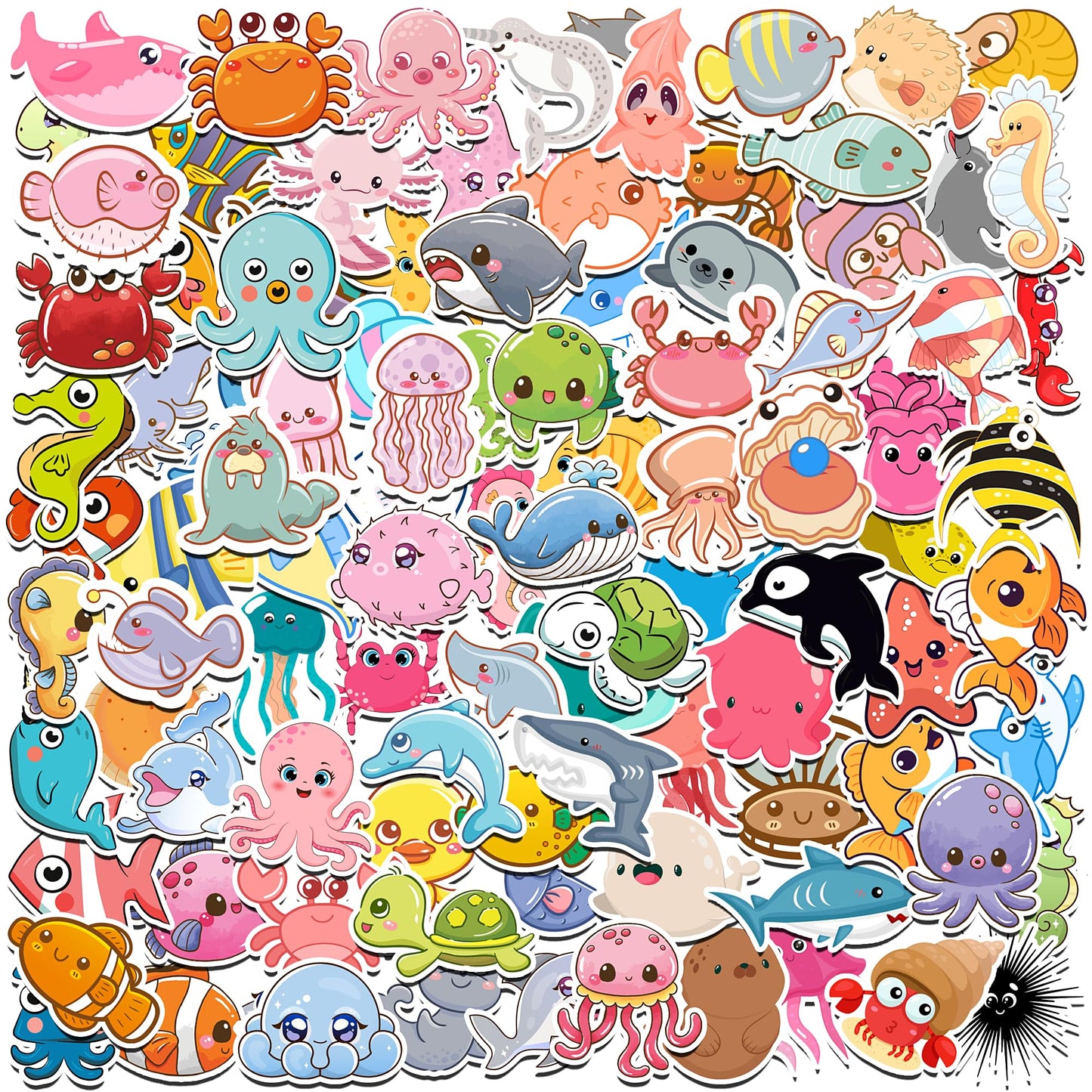 Stocking Stuffers for Kids, 100PCS Christmas Stickers, Xmas Games Crafts