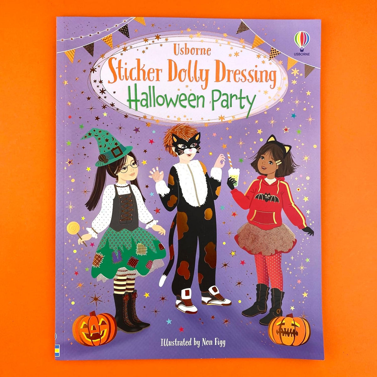 Sticker Dolly Dressing Halloween Party: An Interactive Book About Spooky Dress-Up and Creative Play for Kids (Ages 5-8)