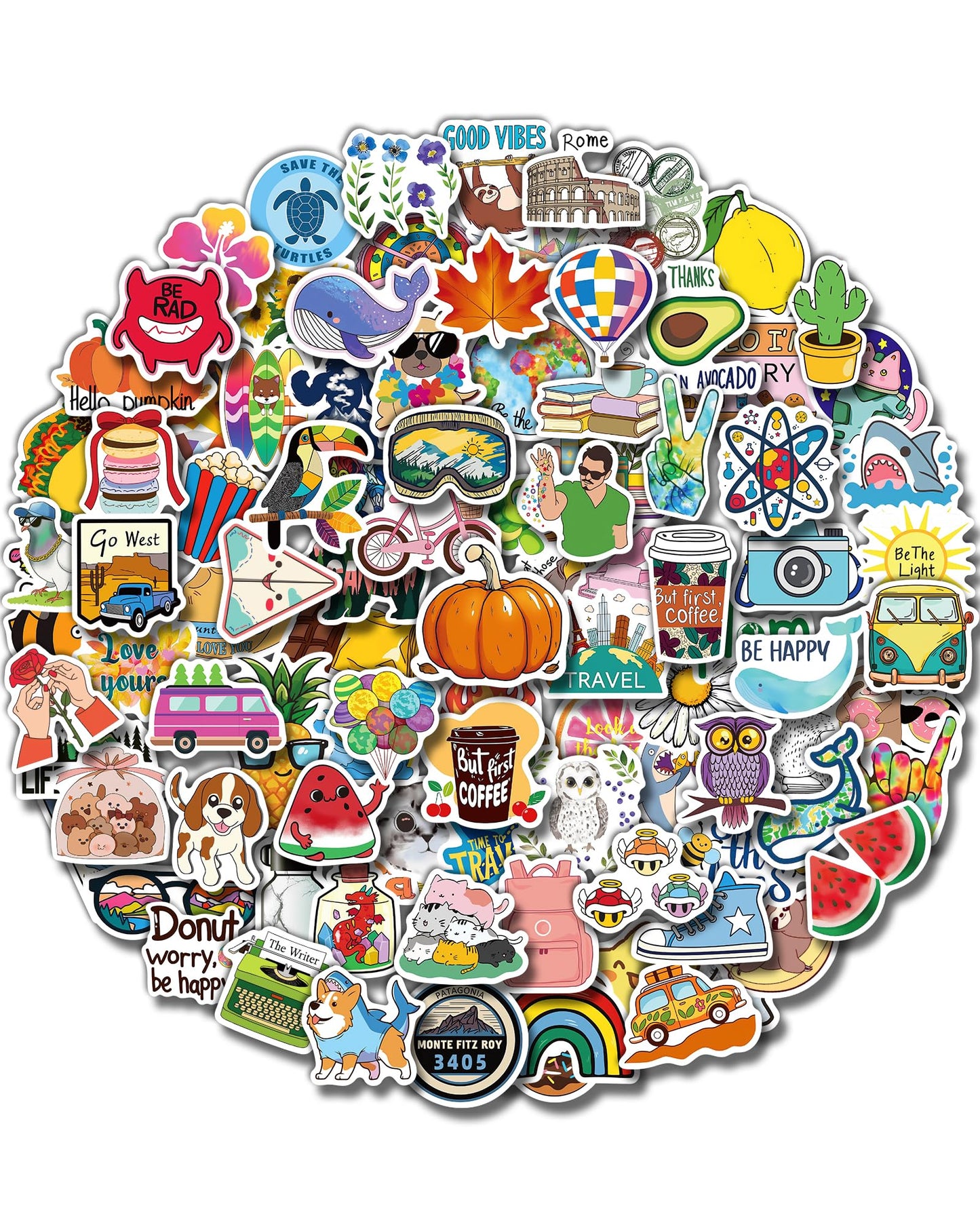 300 PCS Inspirational Stickers for Adults, Motivational Scrapbook Supplies