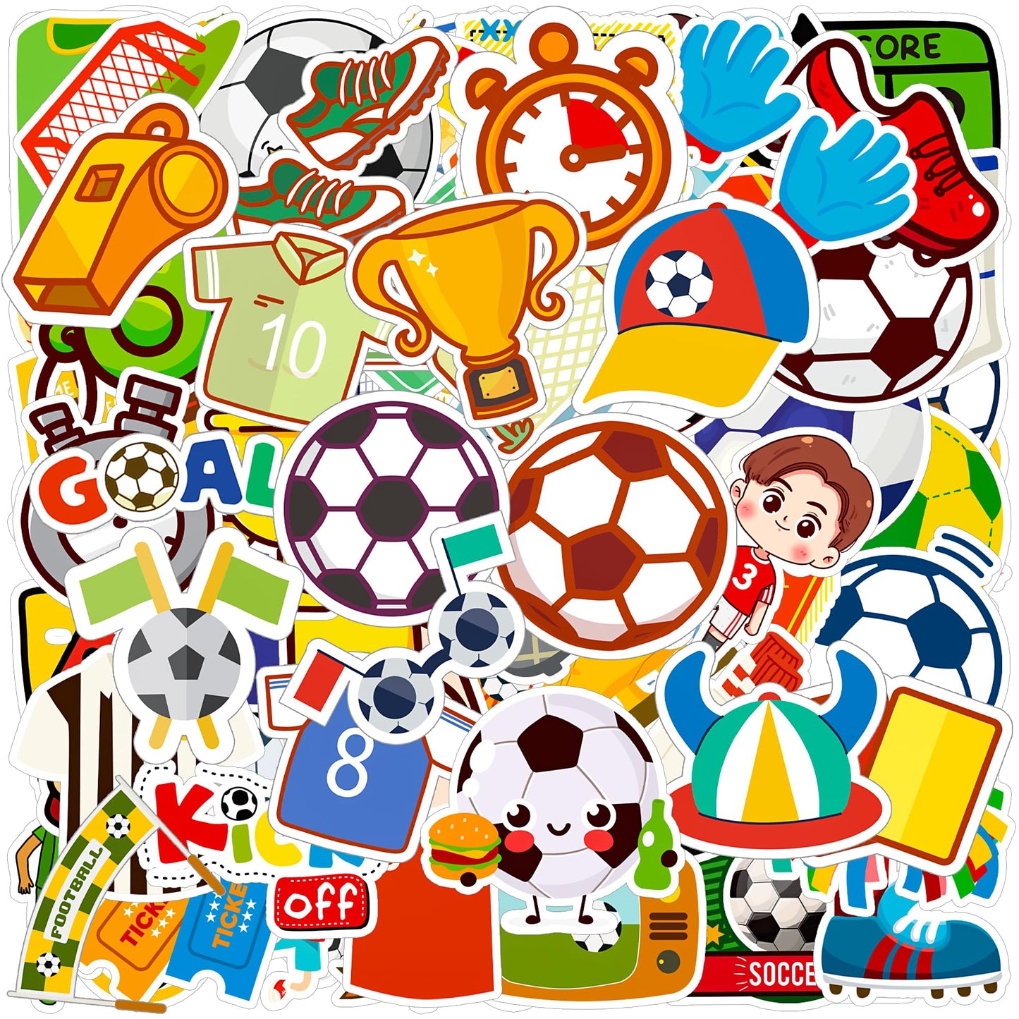 Stocking Stuffers for Kids, 100PCS Christmas Stickers, Xmas Games Crafts
